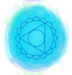 Hals Chakra femte chakra 10 ml Roller